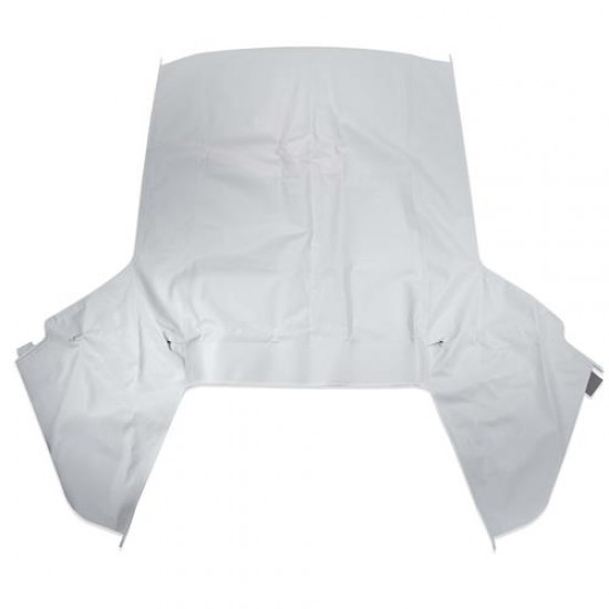 Kee Auto Tops Convertible Roof no Window Oxford White Superior Vinyl 1983-1990 Mustang
